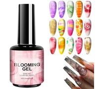 Bblooming Gel Nail Ppolish - 15ml Creative Present, Clear Soak Off UV LED Blossom Gel NailPolish, long lasting gels nails polishs | Clear Fingernail Top Coat For Travel, Outdoor, Home, Business Trip