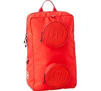 BBM Lego Bags Signature Brick 1x2 Kinder Rucksack 18 Liter, Alltagsrucksack, Freizeit Daypack Mit Laptop, Tablet & Handyfach, Unisex Adults’ Tablet/Laptop Backpack, Rosso,