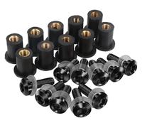 BBMZSM 10pcs M5 5mm Windscreen Windshield Bolts Screw Kits Compatible with Africa Twin CRF1100L CRF1000L CRF 1100 1000 L Adventure ADV XRV750 .D30