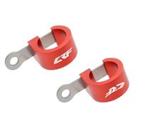 BBMZSM 2 Pieces Front Brake Hose Clamp Holder Motorcycle Oil Line Cable Accessories Compatible with CRF 250L 250RL 300L .D27