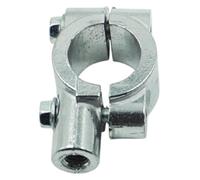 BBMZSM 22mm/25mm Handlebar Bracket Clamp M8/M10 Thread Motorcycle Mirror Mount Rear View Holder Adapter Silver/Black .D30