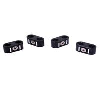 BBMZSM 4pcs Universal Motorcycle Brake Throttle Cable Clamp Clip Holder Organizer Wire Line Compatible with H&arley All Models 1984-2021 .D29