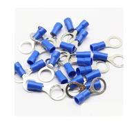 BBMZSM BSWXX RV2-8 Blue Ring insulated terminal Cable Wire Connector 100PCS/Pack suit 1.5-2.5mm cable Electrical Crimp Terminal RV2.5-8 RV .0212