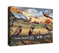 BBOLDIN Autumn Pheasant 1000 Piece Puzzle for Adults, Fall Animal Jigsaw Puzzle, Classic Style, Unisex, 27.6 x 19.7 inches, 1000 Pieces, 1 Set, 1 Puzzle