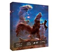 BBOLDIN Space Puzzle 1000 Pieces Adult, Solar System Galaxy Puzzle for Adult, Hubble-Pillars of Creation Planets Star Nebula Universe Picture Jigsaw Puzzle
