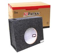 Bbox Atrend 8" Single Truck Style Vented Subwoofer Enclosure - Mitered and Dice End Panels - Premium Carpet Finish, Silver Spring Terminal and 1/2" MDF Frame - Upgrade Your Audio Setup