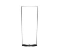 BBP Polycarbonate High Ball Glasses - CE Marked, 340 ml Glassware - Pack of 48