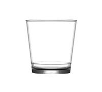 BBP Polycarbonate In2Stax Whisky Glasses Glasswasher Safe - 256ml - Pack of 48