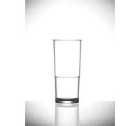 Virtually Unbreakable Polycarbonate Beer Glass Elite In2stax Half Pint CE Pack of 12