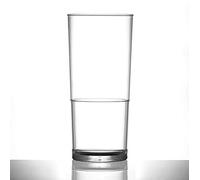 Virtually Unbreakable Polycarbonate Beer Glass Elite In2stax Pint NUCLEATED Pack of 48