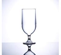 BBP Virtually Unbreakable Polycarbonate Beer Glass Elite Premium 15oz Goblet Pack of 4