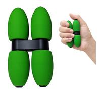 BBpara Handheld Fidget Roller (4 Wheels) , Upgraded Silicone Stress Toy for Adults , Silent, Ergonomic & Oil-Coated , Beat Anxiety & Boost Focus,Green