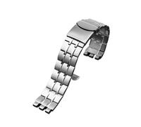BBPLWEEA YingYou 17mm 19mm 21mm Solid metal Watchband For Swatch Ycs Yas Ygs Irony Stainless Steel Watch Band Men's Women's Bracelet Watch Strap(G27 Silver,17mm)