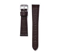 BBPLWEEA YingYou Classic Bamboo Leather Watch Band 16/18/19/20/21/22mm Quick Release Smartwatch Strap For Men Women Wristbands(Coffee,19mm)