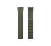 BBPLWEEA YingYou FKM Rubber Strap 18 19 20 21 22 Mm Quick release Adjustable Universal Strap For Men And Women(Olive Green,19mm)