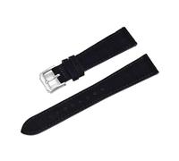 BBPLWEEA YingYou Premium Grade Quick Release Suede Leather Watch Strap Vintage Classic Leather Watchbands 18mm 19mm 20mm 22mm(Black,20mm)