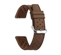 BBPLWEEA YingYou Quick Release Silicone Watch Strap 18mm 20mm 22mm Compatible With Smart Rubber Watch Strap(Brown,22MM_BLACK BUCKLE)