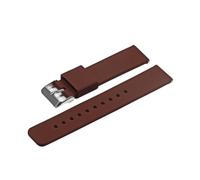BBPLWEEA YingYou Silicone Watch Band Quick Release Rubber Watch Strap 18mm 20mm 22mm 24mm Watch Strap Watch Replacement Watchband(Brown-S,20mm)
