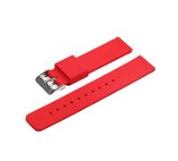 BBPLWEEA YingYou Silicone Watch Band Quick Release Rubber Watch Strap 18mm 20mm 22mm 24mm Watch Strap Watch Replacement Watchband(Red-S,18mm)