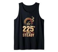 BBQ 225 and Steady Low and Slow Barbecue Gift Tank Top