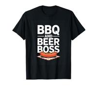 BBQ and Beer BOSS Backyard Grill King Dad T-Shirt