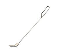 BBQ Ash Rake - Heavy Duty Charcoal Rake, Fireplace Ash Shovel Scraper | Stainless Steel Poker BBQ Grill Cleaning Tool for Fireplace, Pizza Oven, Outdoor BBQ