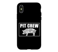 BBQ Barbeque the Best PitMaster companion. The Pit Crew Case for iPhone X/XS