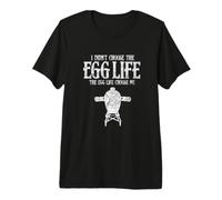 BBQ BBQ Grill Funny I Didn't Choose The Egg Life Premium T-Shirt