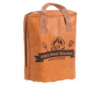 BBQ Blanket for Resting Meat - Reusable 4-Layer Insulated Meat Resting Bag with Wide Mouth & Reinforced Handle, Designed for Large Brisket, Pork Shoulder, Turkey - Ideal Gift for BBQ Lovers