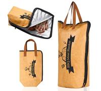 BBQ Blanket for Resting Meat, Reusable Reat Insulated Resting Bag with Zipper, Smoker Meat Resting Blanket, Insulated Brisket Resting Blanket with Wide Mouth for Large Brisket/Beef (BBQ Blanket 21in)