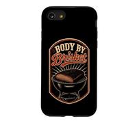 BBQ Body By Brisket Funny Smoked Grilling Gift Case for iPhone SE (2020) / 7/8