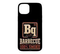 BBQ Bq Element Tile Barbecue 100% Smoke Funny Grilling Case for iPhone 15 Plus