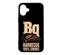 BBQ Bq Element Tile Barbecue 100% Smoke Funny Grilling Case for iPhone 16 Plus