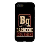 BBQ Bq Element Tile Barbecue 100% Smoke Funny Grilling Case for iPhone SE (2020) / 7/8