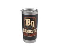 BBQ Bq Element Tile Barbecue 100% Smoke Funny Grilling Stainless Steel Insulated Tumbler