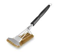 BBQ Cleaning Brush with Scraper, Brass BBQ Wire Brushes for Cleaning, Pizza Oven Brushes, Brush for Grill Cleaning Brush, Oven Cleaning Brush, Barbecue BBQ Wire Brush for Grill Cleaner