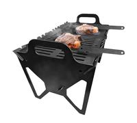 Bbq Collapsibler, Portable Tabletop Fire Pit, Foldable Charcoal Grills, Versatile Cooking, Quick Setup & Cleanup, 40x22x25cm, For Backyard Cookouts, Beach Days, Garden Parties