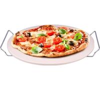 BBQ Collection Oven Stone - Bake Pizzas, Bread, Toasts, etc. - Deliciously Crispy - Diameter 33 cm