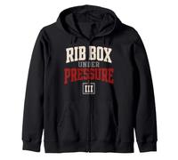 BBQ Competition Barbecue Competition Pitmaster Gift Zip Hoodie