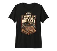 BBQ Competition I Woke Up for The Brisket Premium T-Shirt