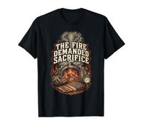 BBQ Competition The Fire Demanded Sacrifice T-Shirt