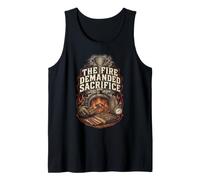 BBQ Competition The Fire Demanded Sacrifice Tank Top