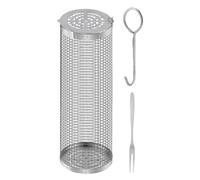 BBQ Cooking Basket, Non-stick Outdoor Barbecue Cooking Basket | Basket With Handle For Vegetables, Shrimps, Roasted Chicken And Steak