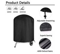 Bbq Cover Waterproof Barbecue Grill Covers Protector Outdoor Large 58X77Cm New