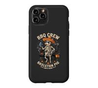 BBQ Crew Skeleton Pig Grilling Beer Sombrero Sunglasses 2 Case for iPhone 11 Pro
