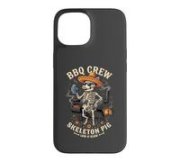 BBQ Crew Skeleton Pig Grilling Beer Sombrero Sunglasses 2 Case for iPhone 15