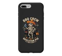 BBQ Crew Skeleton Pig Grilling Beer Sombrero Sunglasses 2 Case for iPhone 7 Plus/8 Plus