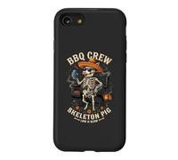 BBQ Crew Skeleton Pig Grilling Beer Sombrero Sunglasses 2 Case for iPhone SE (2020) / 7/8