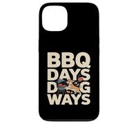 BBQ Days Dog Ways Funny Grill Dog Lover Summer Case for iPhone 13