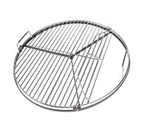 BBQ Dragon 22 Inch Rotating Grill Grate - Hinged Cooking Surface for Easy Charcoal Access - Heavy Duty 360° Round Rotating Grate Replacement - Fits Weber Kettle & Other Charcoal Grills